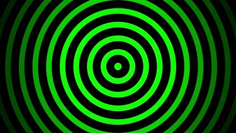 Circular wave-shaped moving background or radar in physics. Stock Footage 305294086