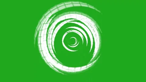 Circular Waves Effect – Abstract Motion Graphic Animation Stock Footage 318641382