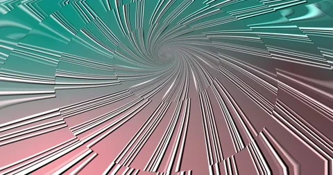 Circular waves of purples and blues in perspective Stock Footage 142366522