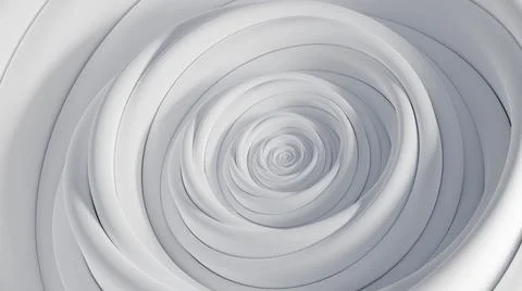 Circular waves on a white flat surface 스톡 일러스트