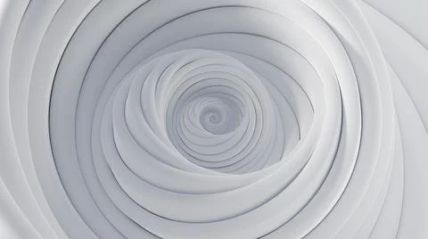 Circular waves on a white flat surface イラスト素材