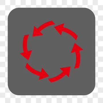 Circulation Interface Toolbar Button Stock Illustration