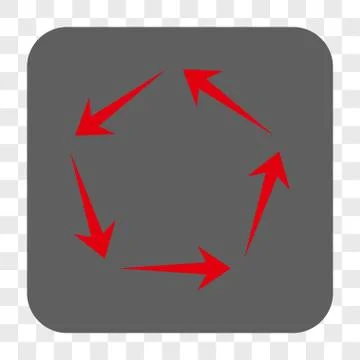 Circulation Interface Toolbar Button 스톡 일러스트