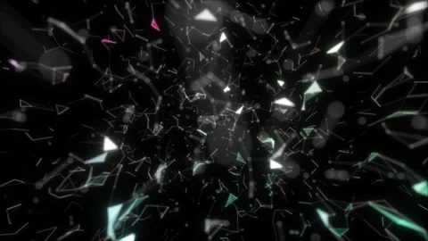 The circulation of matter.Tech and Financial Concept.Seamless loop. Video stock 98650098