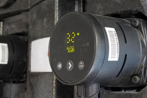 Circulation pump energy-saving Stock Photos