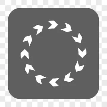 Circulation Rounded Square Button イラスト素材