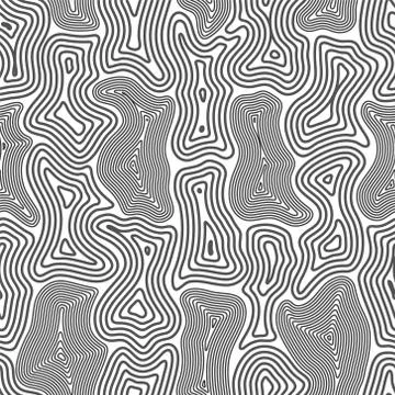 Circumference crumpled align seamless background. Stock Illustration