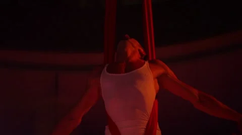 Circus acrobat Stock Footage 62196418