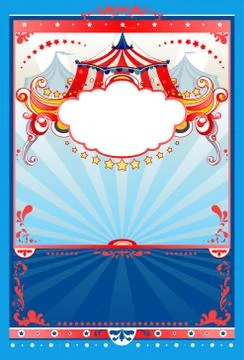 Circus background Stock Illustration