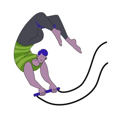 Circus background illustrator Stock Illustration