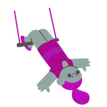 Circus background illustrator Stock Illustration