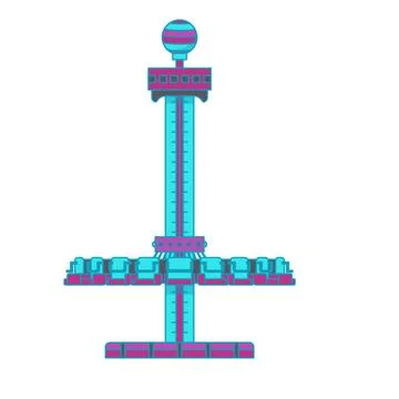 Circus background illustrator Stock Illustration