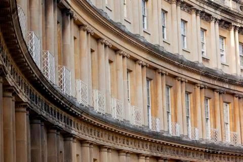 The circus, bath, uk Stock Photos