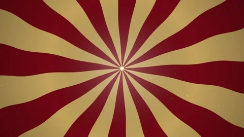 Circus carnival Background. Red and gold circus sunburst background Stock Footage 337996008