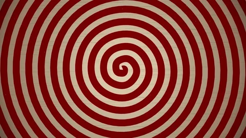 Circus carnival Background. Red and white circus spiral background Stock Footage 337996018