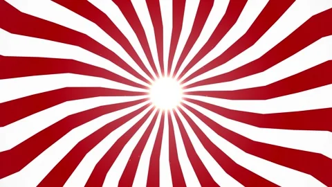Circus carnival Background. Red and white wavy circus spiral background Stock Footage 337996120