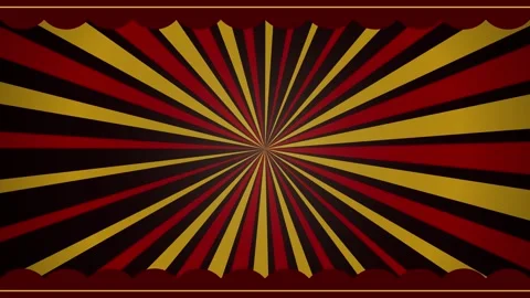 Circus carnival Background with vibrant festive tent and colorful lights for Stock Footage 345961637