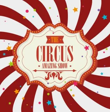 Circus carnival entertainment イラスト素材