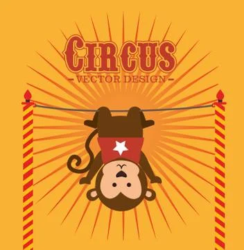 Circus carnival entertainment 스톡 일러스트