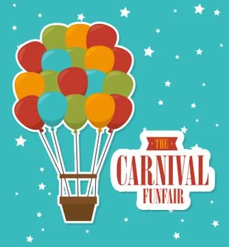 Circus carnival entertainment 스톡 일러스트
