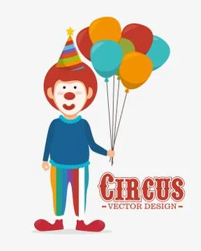 Circus carnival entertainment 스톡 일러스트