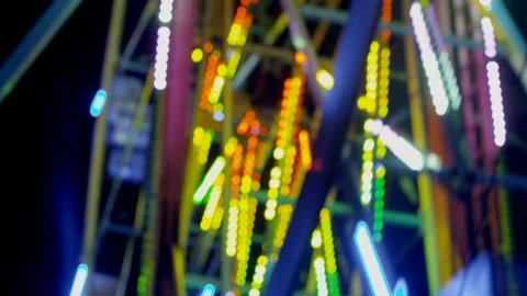 Circus Carnival Ride Video stock 107492097