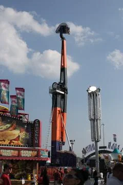 Circus fun ride Stock Photos