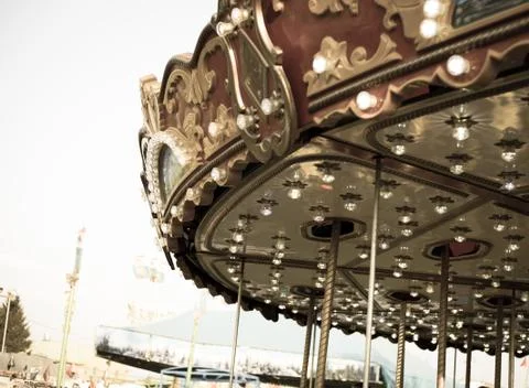 Circus fun ride Foto stock