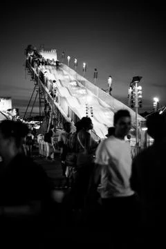 Circus fun ride Foto stock