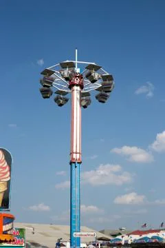 Circus fun ride Stock Photos