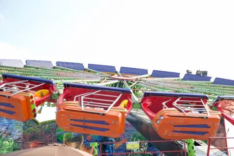 Circus fun ride Stock Photos