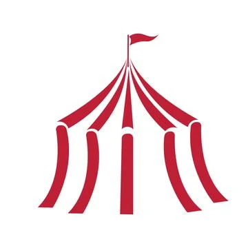 Circus icon logo vector element Stock Illustration