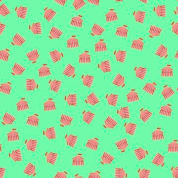 Circus Icon Seamless Pattern Illustration