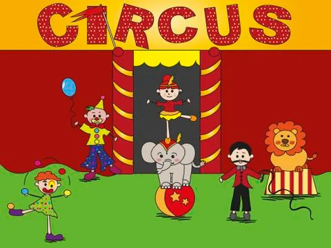 Circus Stock Illustration