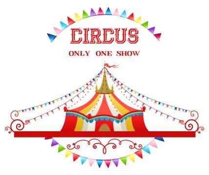 Circus illustration Stock Illustration