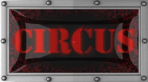 Circus on led Stock-Footage 8685081
