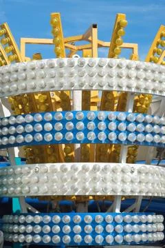 Circus lights Stock Photos