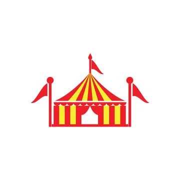 Circus Logo Template vector symbol Stock Illustration
