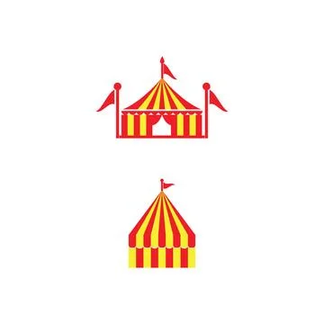 Circus Logo Template vector symbol Stock Illustration