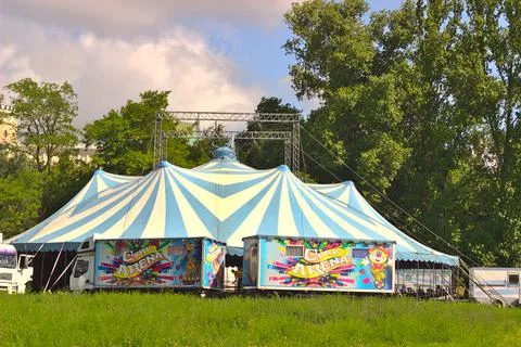 Circus in Lublin Stock Photos