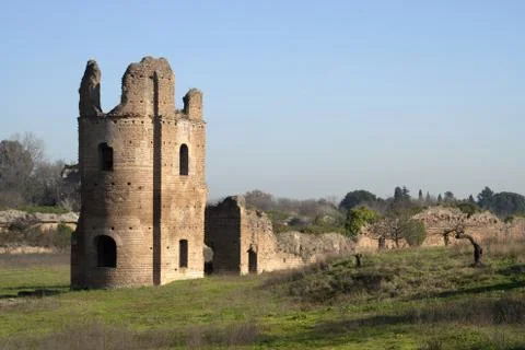 Circus of Maxentius A Stock Photos