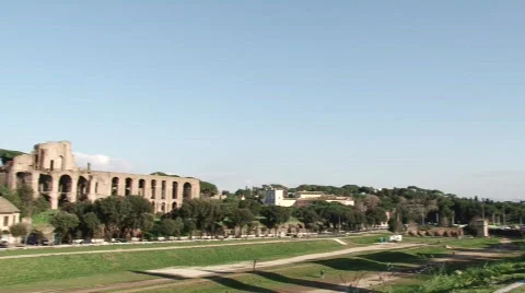Circus Maximus Panshot Stock Footage 325332