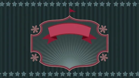Circus motion background loop animation Stock Footage 172389122