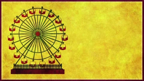 Circus motion background loop animation Stock Footage 172389159