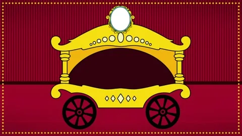 Circus motion background loop animation Stock Footage 172389160