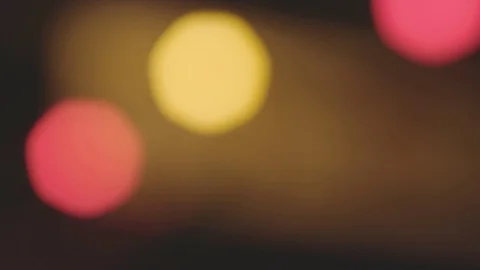 Circus At Night With Soft Focus Stock Footage 117350789