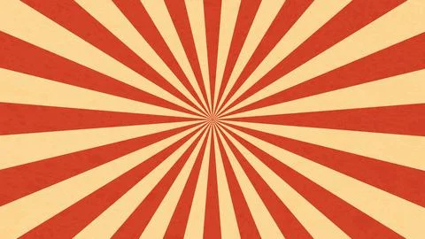 Circus or carnival retro sunlight rays, background Stock Illustration