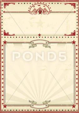 circus poster background