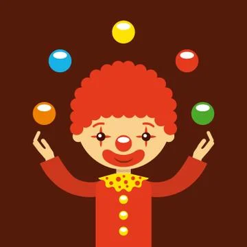 Circus show design Illustrazione stock