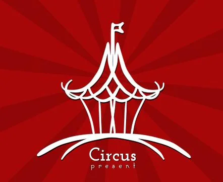 Circus Sign Stock Illustration